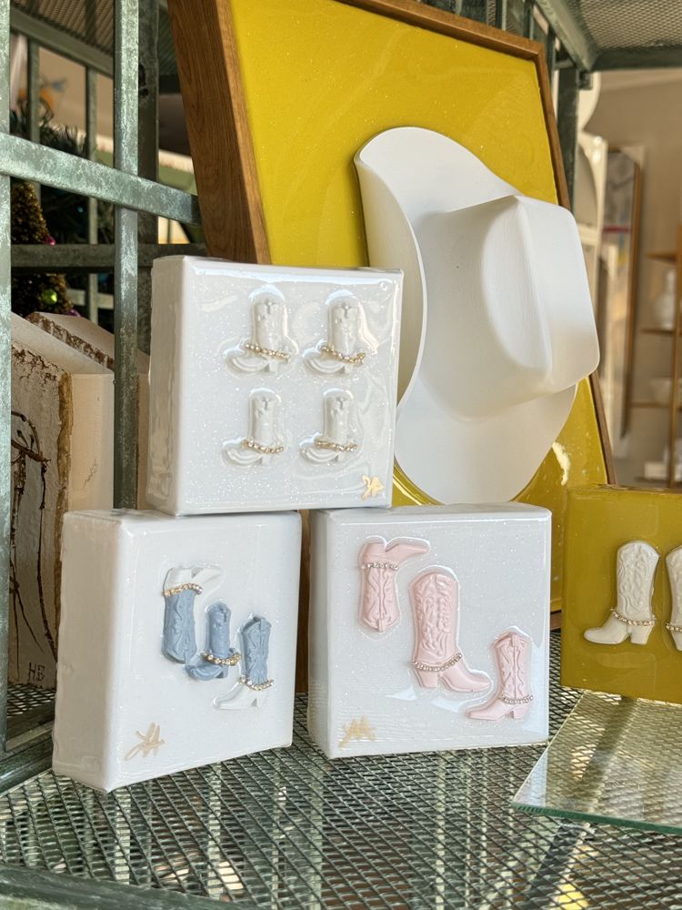 White stack mini canvas